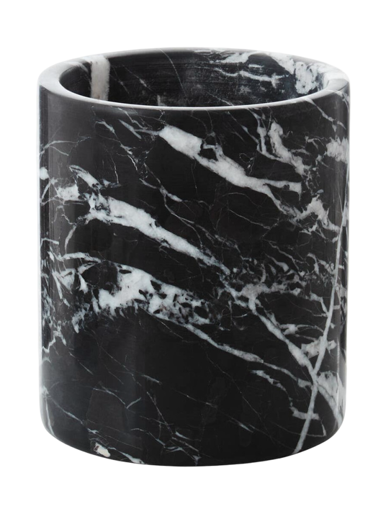 Edler Weinkühler „Salmo“ aus Marmor, Schwarz FIFTY FIVE SOUTH