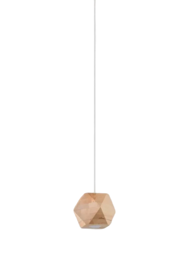 Design Pendellampe „Woody“ Naturholz Sollux Lighting