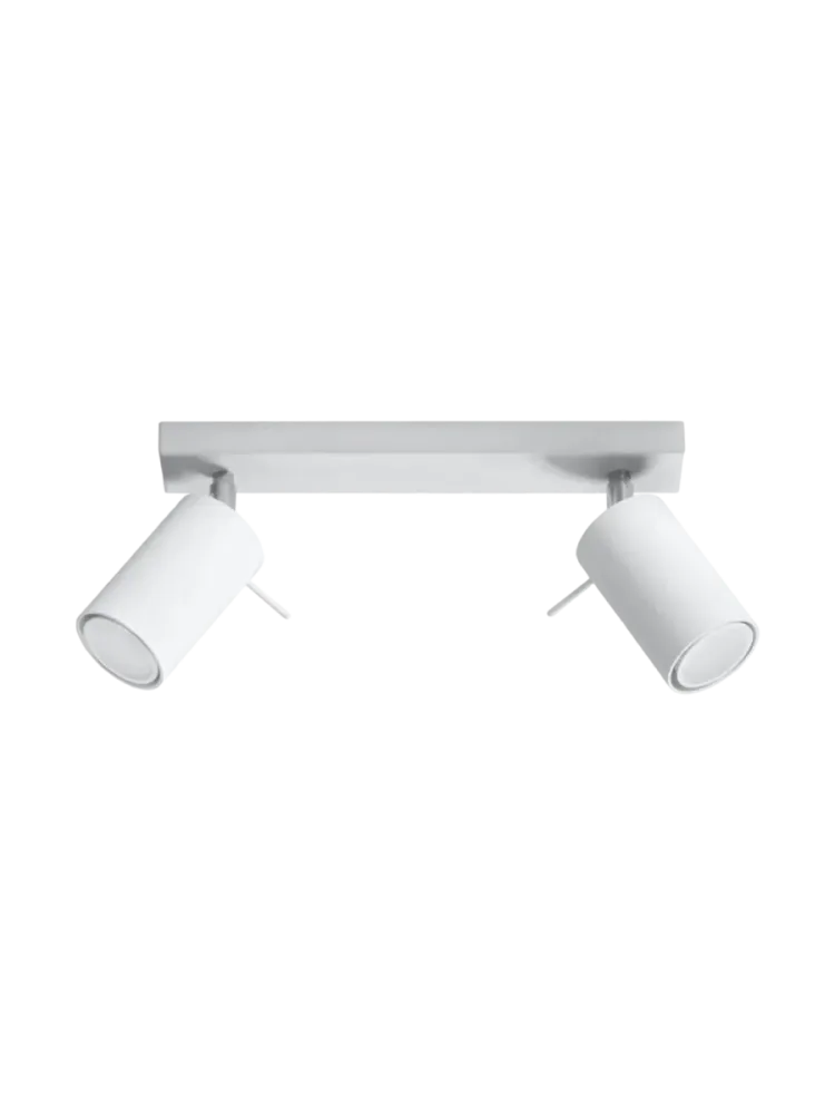 Design Deckenlampe „Ring“ 2-flammig (linear) Sollux Lighting