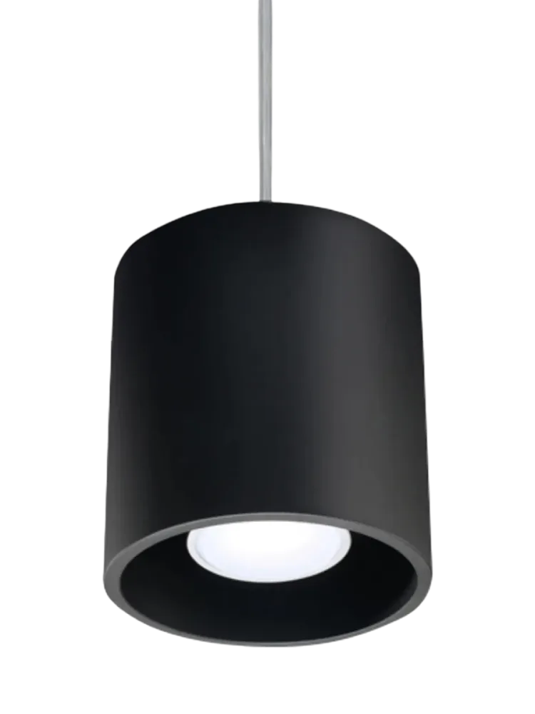 Design Pendellampe „Orbis“ 1-flammig Schwarz Sollux Lighting