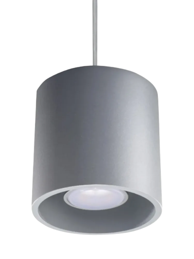 Design Pendellampe „Orbis“ 1-flammig Grau Sollux Lighting
