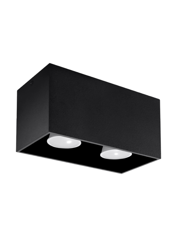 Design Deckenlampe „Quad“ - 2-flammig Sollux Lighting
