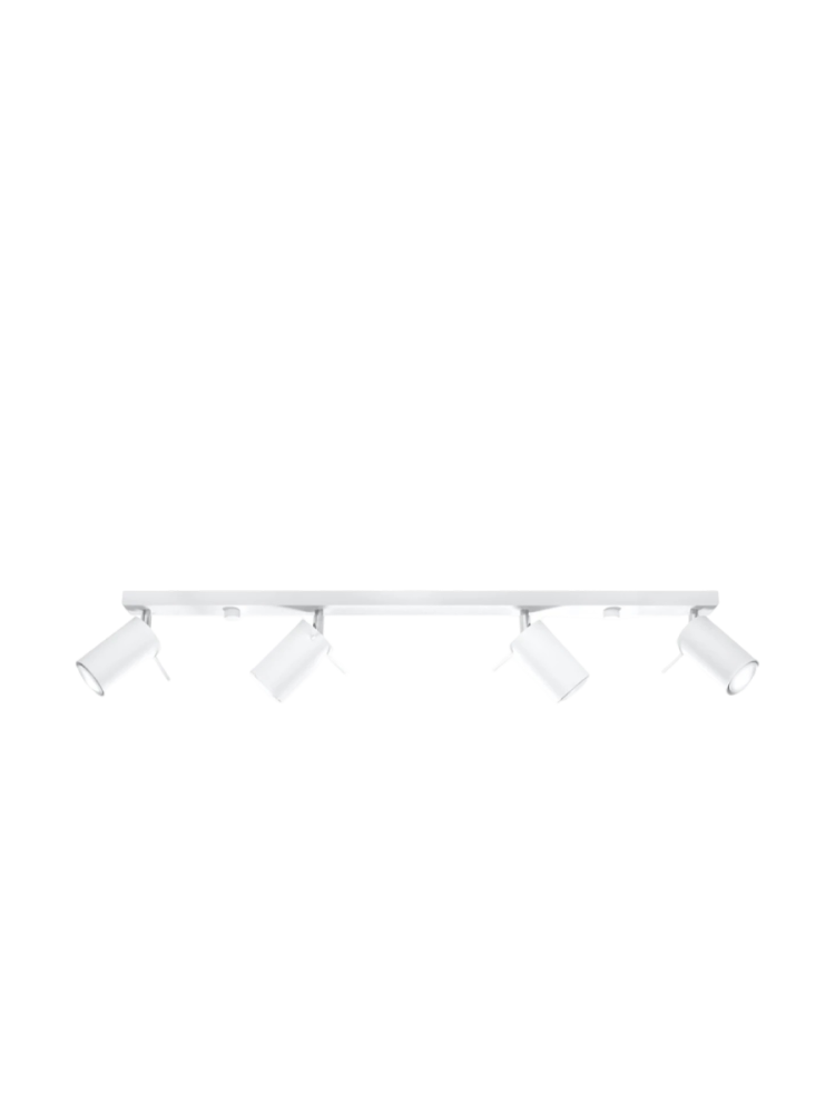 Design Deckenlampe „Ring“ 4-flammig (linear) Sollux Lighting