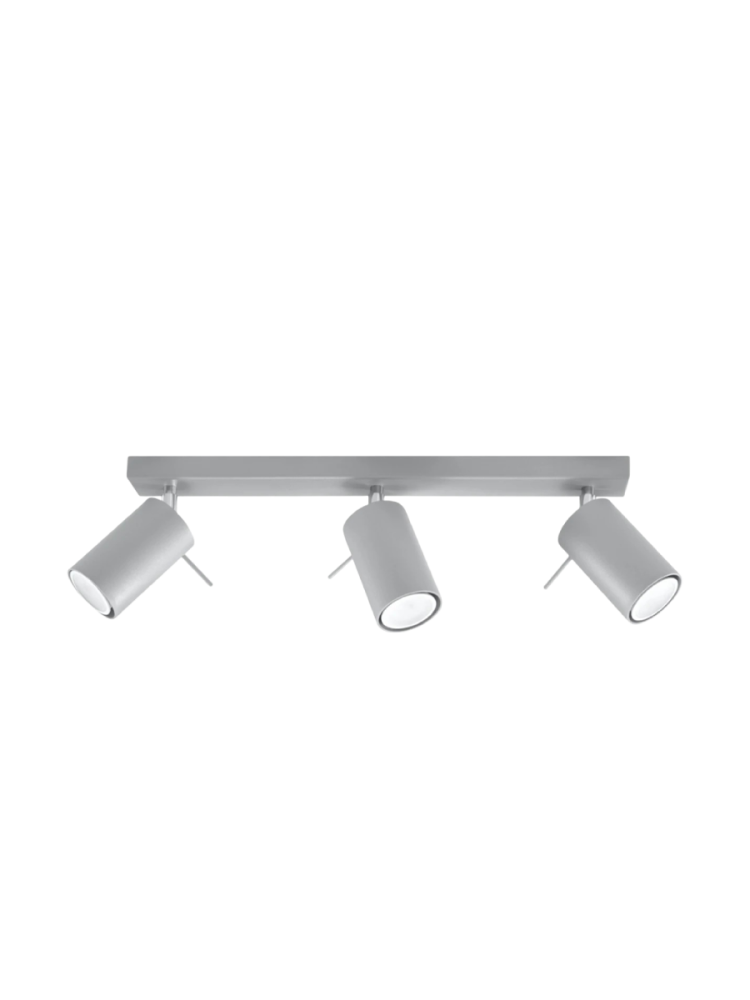 Design Deckenlampe „Ring“ 3-flammig (linear) Sollux Lighting