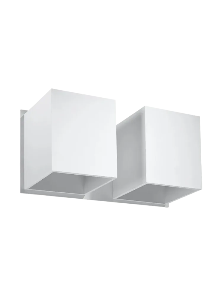 Design Wandlampe „Quad II“ - 2-flammig Sollux Lighting
