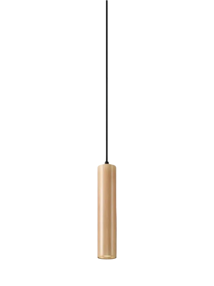 Design Pendellampe „Lino“ 1-flammig, Holz Sollux Lighting