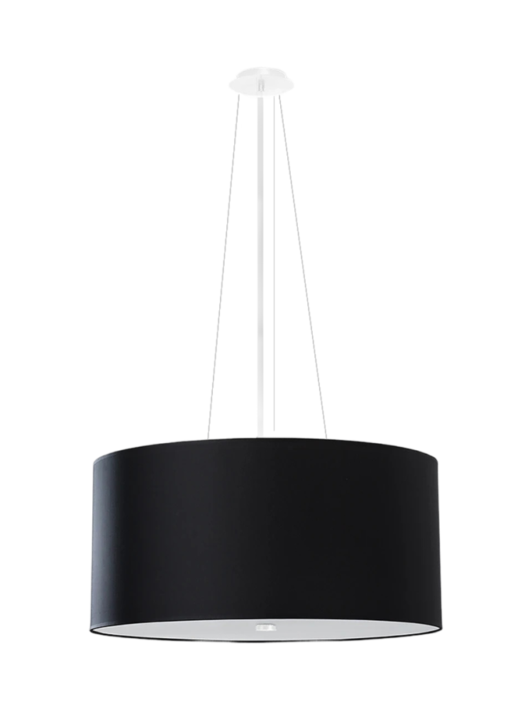 Design Pendellampe „Otto“ Ø 50 cm - Schwarz Sollux Lighting