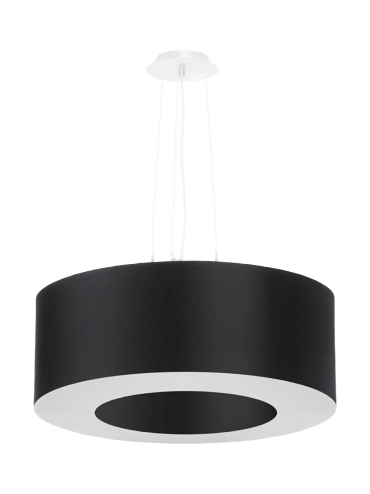 Design Pendellampe „Saturno“ Ø 50 cm - Schwarz Sollux Lighting
