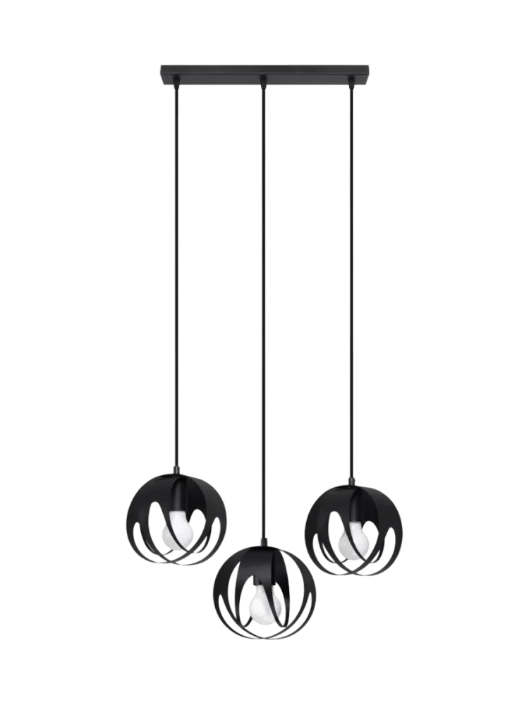 Design Pendellampe „Tulos“ 3-flammig (linear) Sollux Lighting