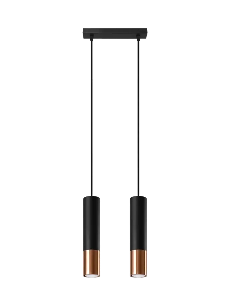 Design Pendellampe „Loopez“ - 2-flammig Sollux Lighting