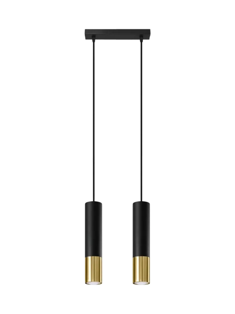 Design Pendellampe „Loopez“ - 2-flammig Sollux Lighting