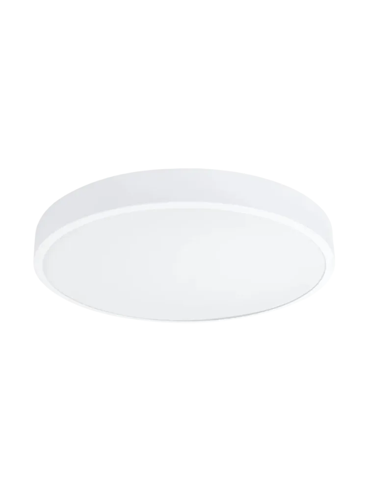 Design LED Deckenlampe „Onyx“ Ø 60 cm Weiss Sollux Lighting