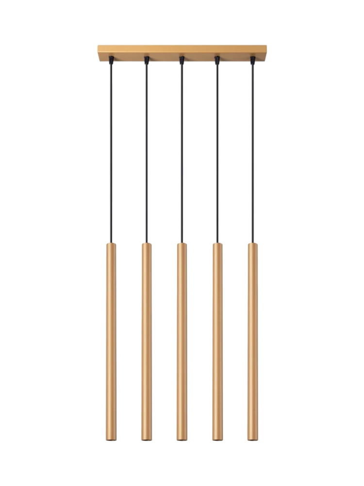 Design Pendellampe „Pastelo“ 5-flammig (linear) Sollux Lighting