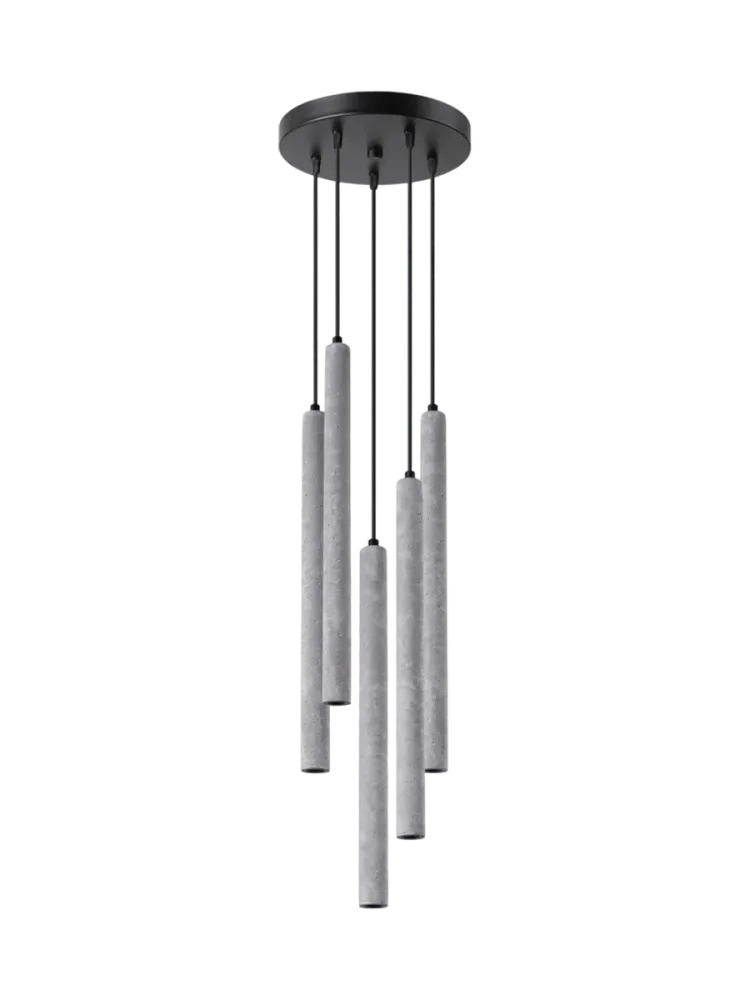 Design Pendellampe „Pastelo“ 5-flammig (rund) Sollux Lighting