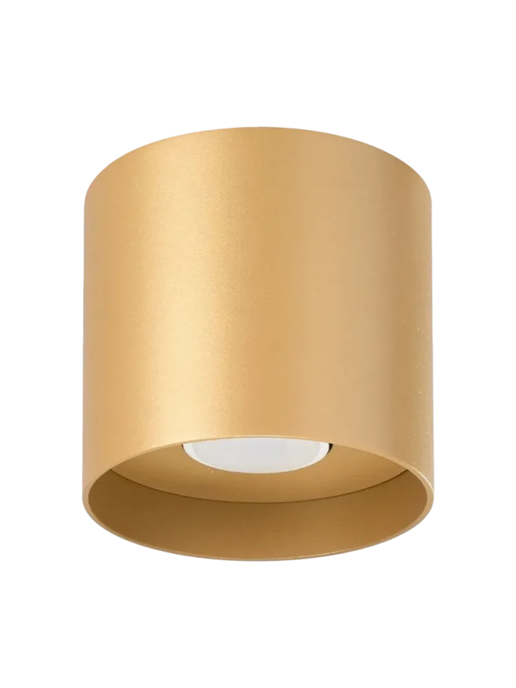Design Deckenlampe „Mika“ Gold Sollux Lighting
