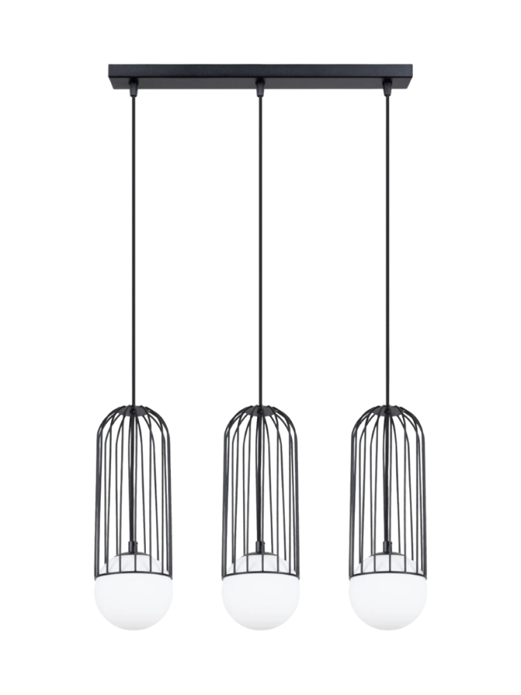 Design Pendellampe „Brina“ 3-flammig (linear) Sollux Lighting