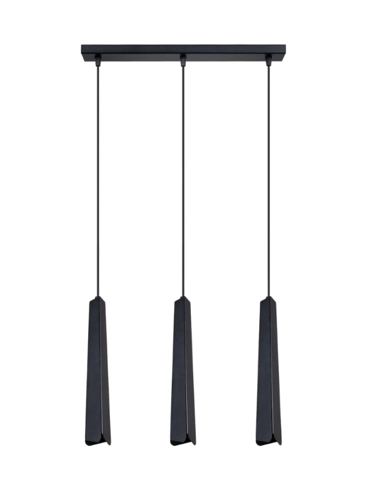 Design Pendellampe „Prysm“ 3-flammig (linear) Sollux Lighting