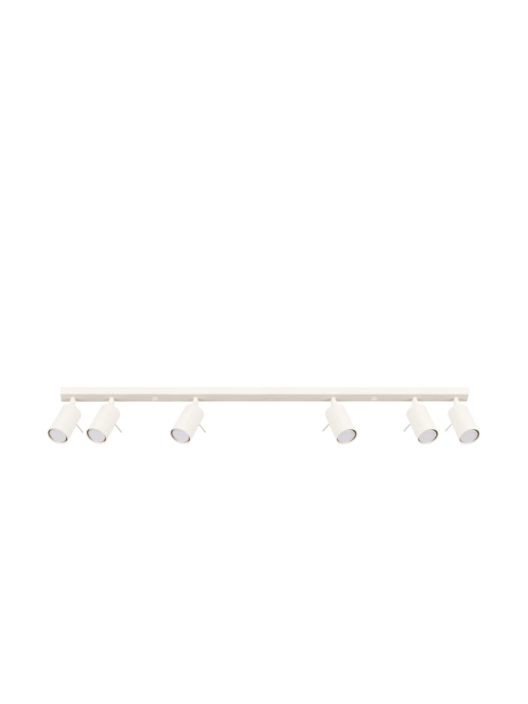 Design Deckenlampe „Ring“ 6-Flammig (linear) Sollux Lighting