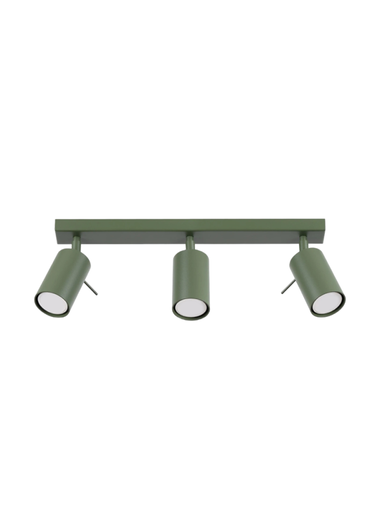 Design Deckenlampe „Ring“ 3-flammig (linear) Sollux Lighting