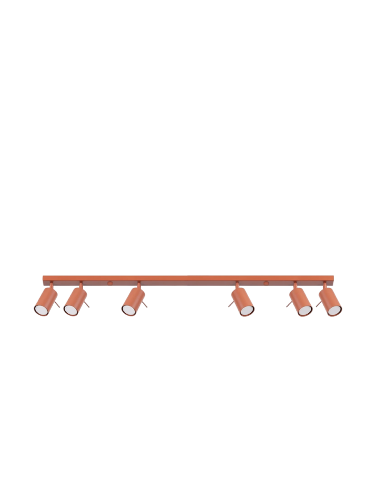 Design Deckenlampe „Ring“ 6-Flammig (linear) Sollux Lighting