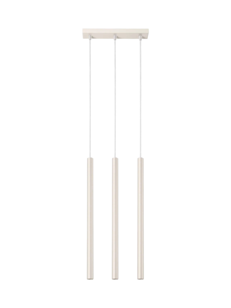Design Pendellampe „Pastelo“ 3-flammig (linear) Sollux Lighting
