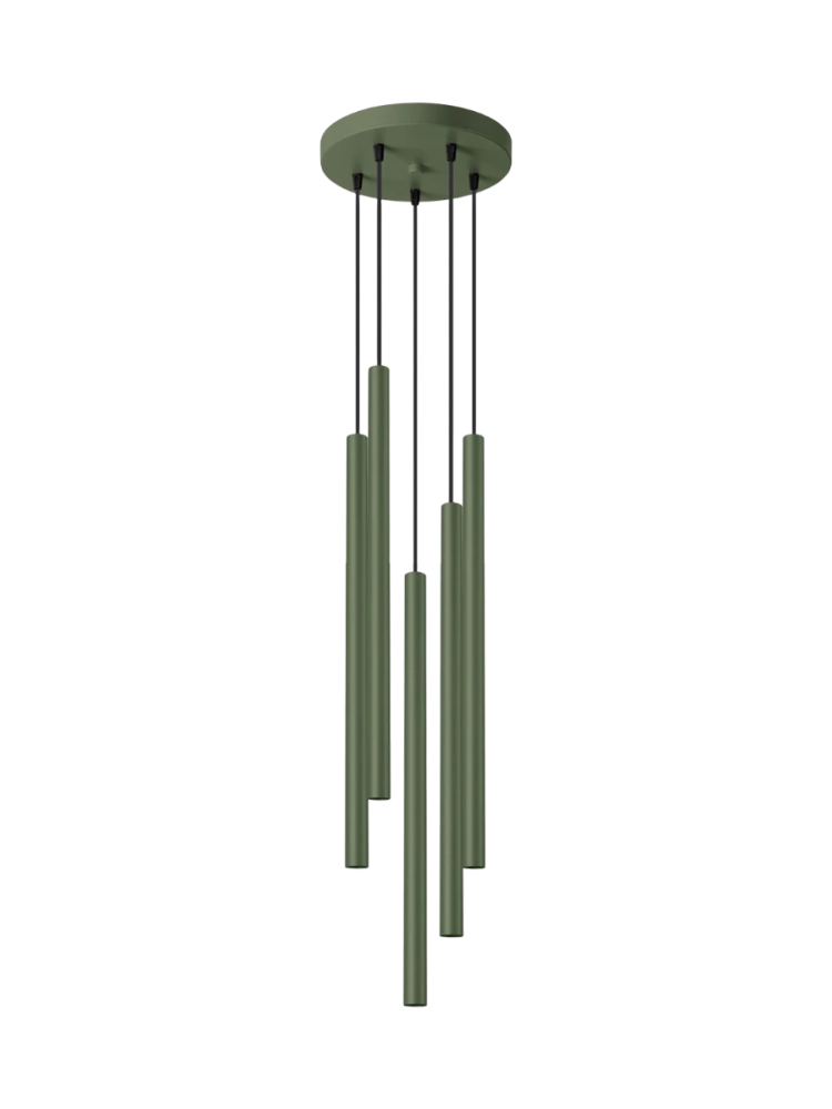 Design Pendellampe „Pastelo“ 5-flammig (rund) Sollux Lighting