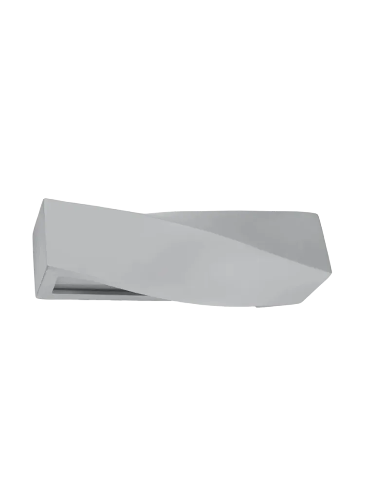Design Wandlampe Keramik „Sigma“ Grau Sollux Lighting