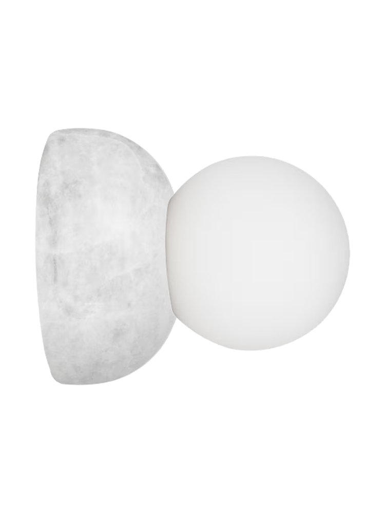 Design Wand- und Deckenlampe „Torrano“ mit Marmorsockel Globen Lighting