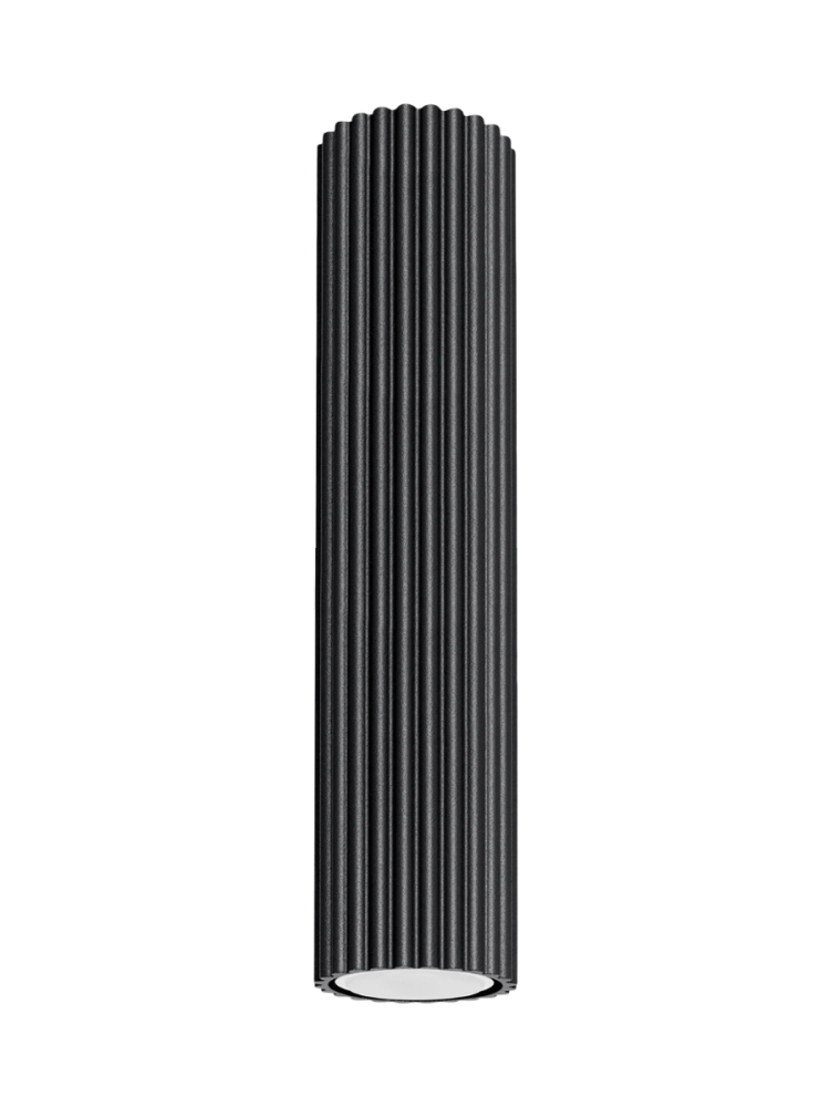 Design Deckenlampe „Karbon“ Ø 6.5 x 30 cm Sollux Lighting