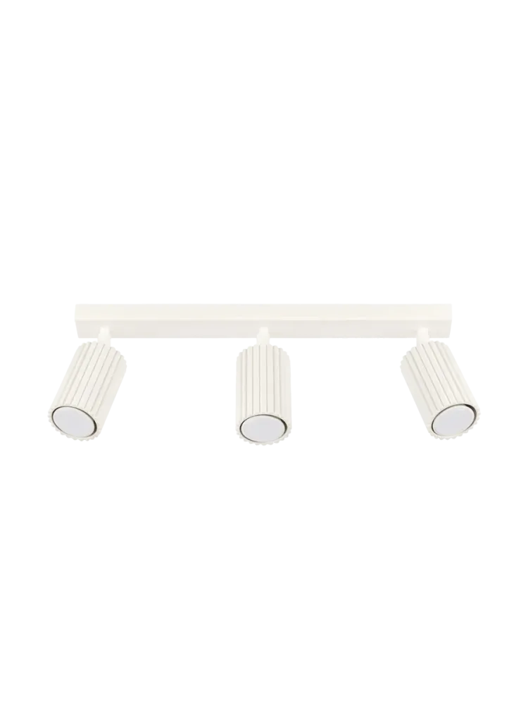Design Deckenlampe „Karbon“ 3-flammig (linear) Sollux Lighting