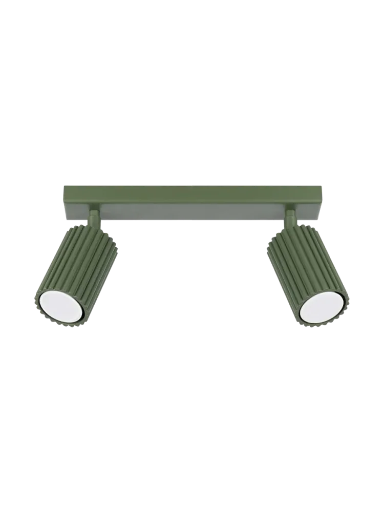 Design Deckenlampe „Karbon“ 2-flammig Sollux Lighting