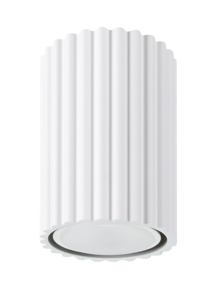 Deckenlampe Karbon SOLLUX LIGHTING, dimmbar, weiß / opal, für Wohn- / Esszimmer, Aluminium, Modern, Deckenlampe