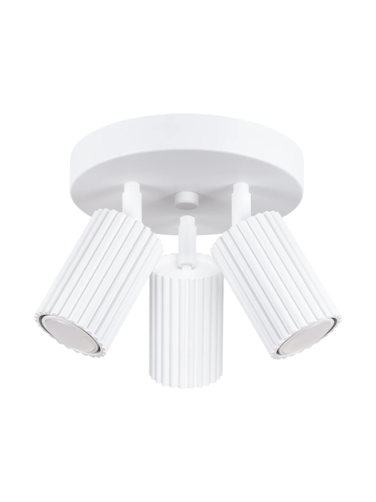 Design Deckenlampe „Karbon“ 3-flammig (rund) Sollux Lighting