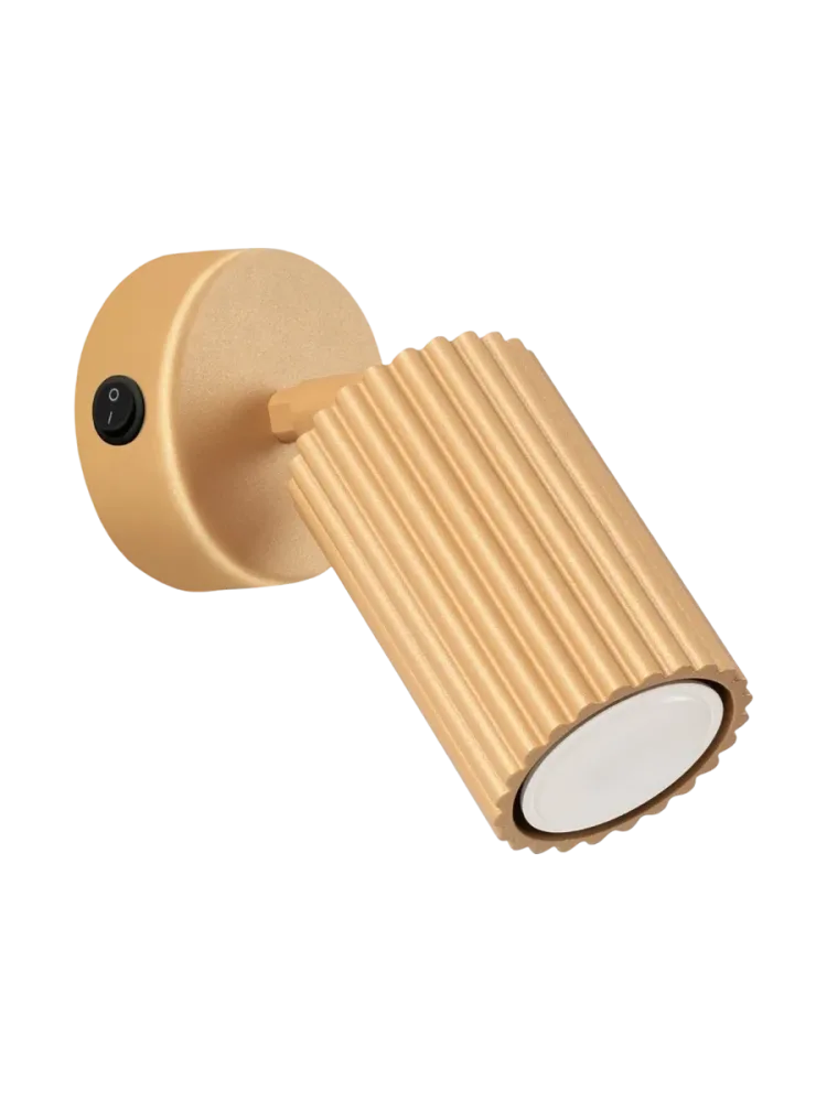 Design Wandlampe „Karbon“ - mit Schalter Sollux Lighting