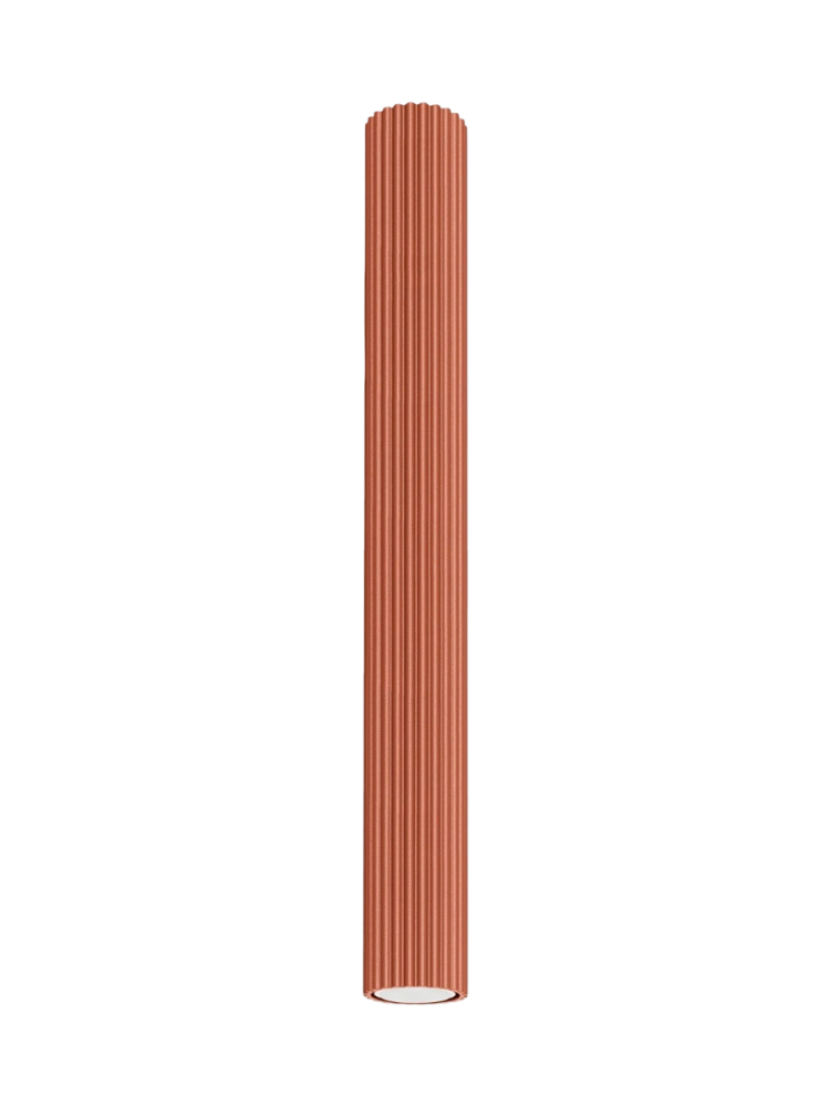 Design Deckenlampe „Karbon“ Ø 6.5 x 60 cm Sollux Lighting