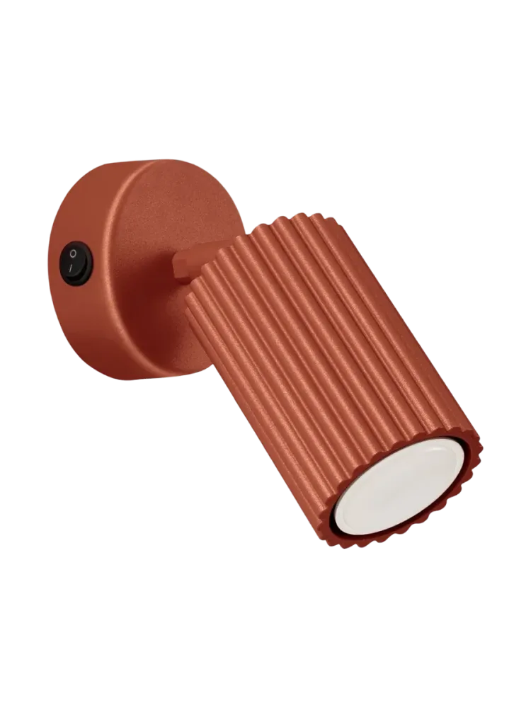Design Wandlampe „Karbon“ - mit Schalter Sollux Lighting