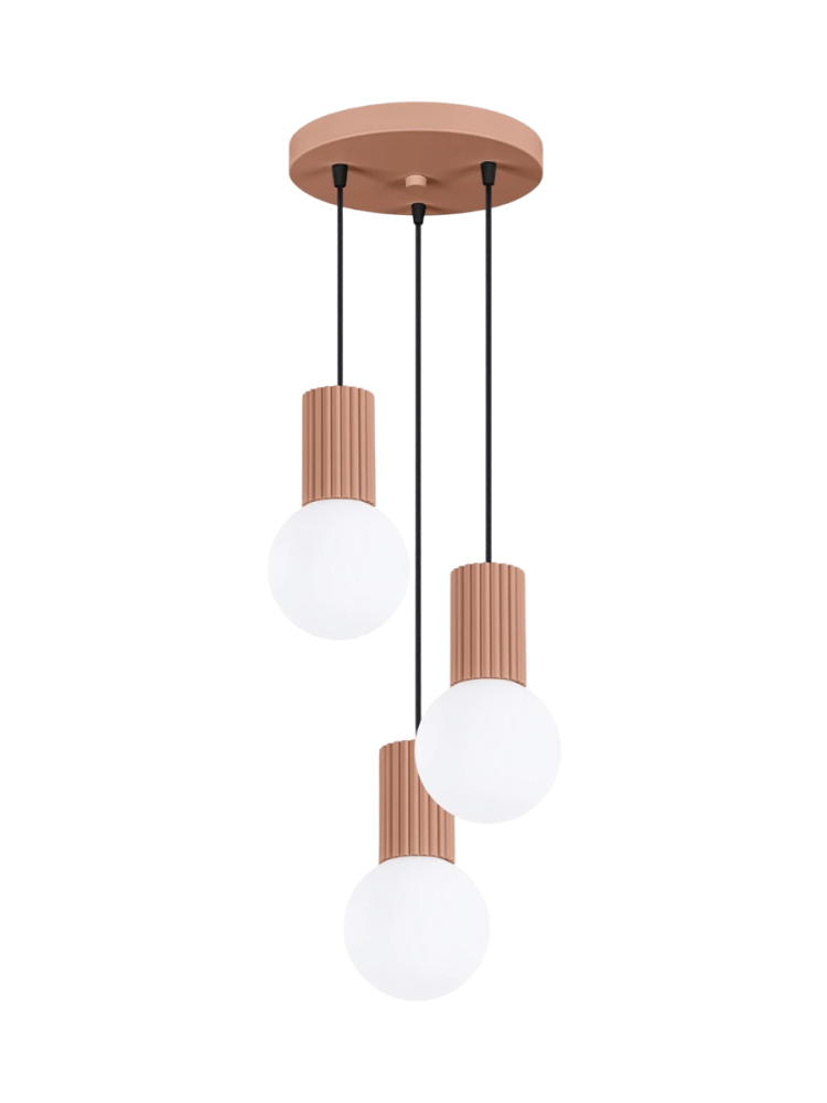 Design Pendellampe „Halo“, 3-flammig Sollux Lighting