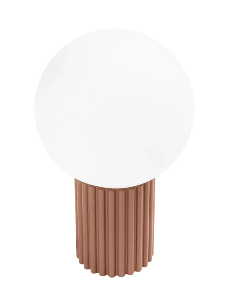 Design Tischlampe „Halo“ Ø 12 x 19 cm Sollux Lighting