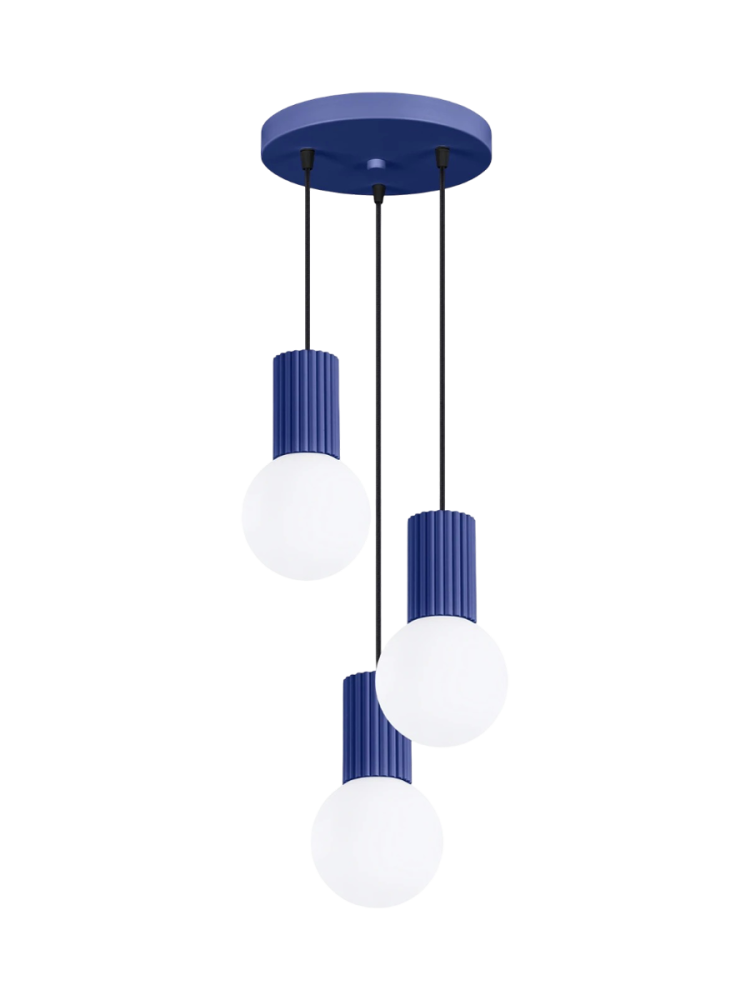 Design Pendellampe „Halo“, 3-flammig Sollux Lighting