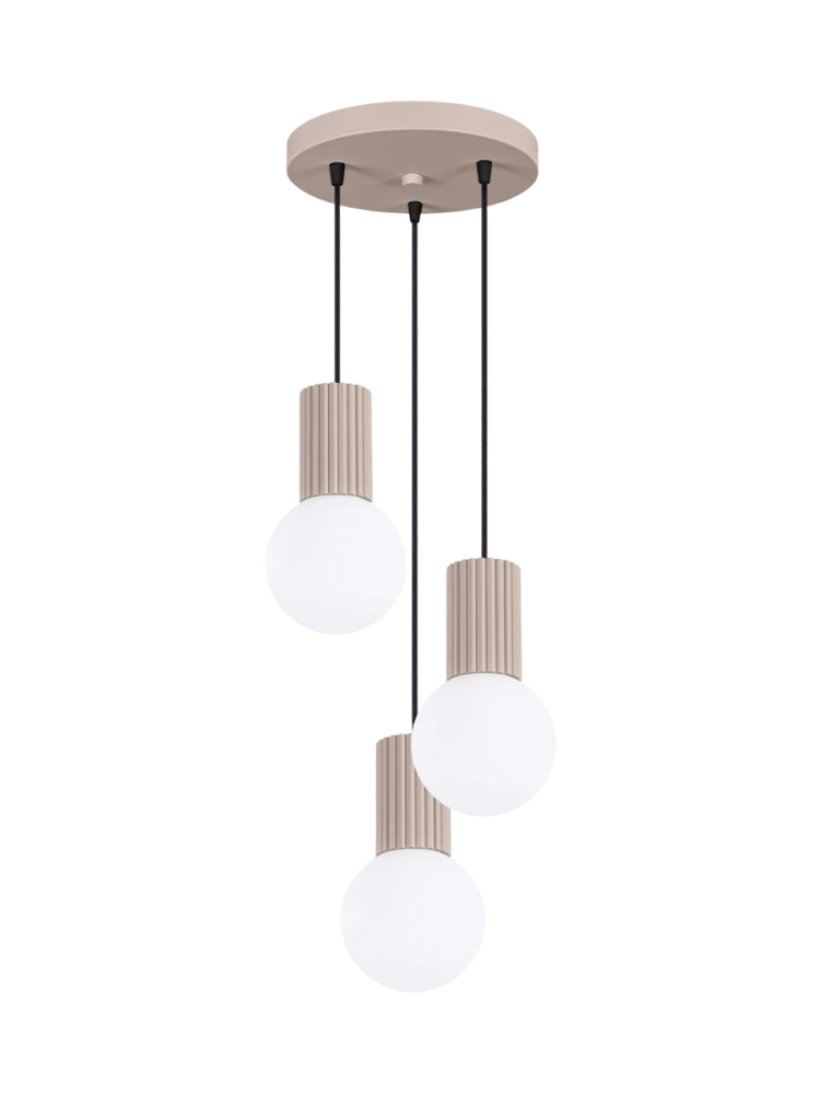 Design Pendellampe „Halo“, 3-flammig Sollux Lighting