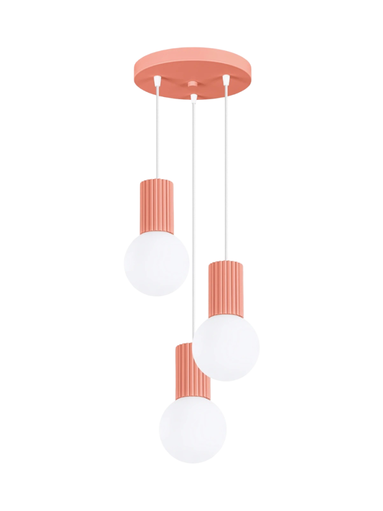 Design Pendellampe „Halo“, 3-flammig Sollux Lighting