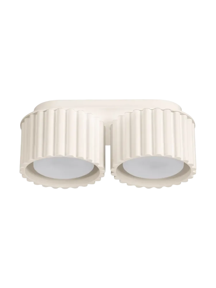 Design Deckenlampe „Aura“ 2-flammig Sollux Lighting
