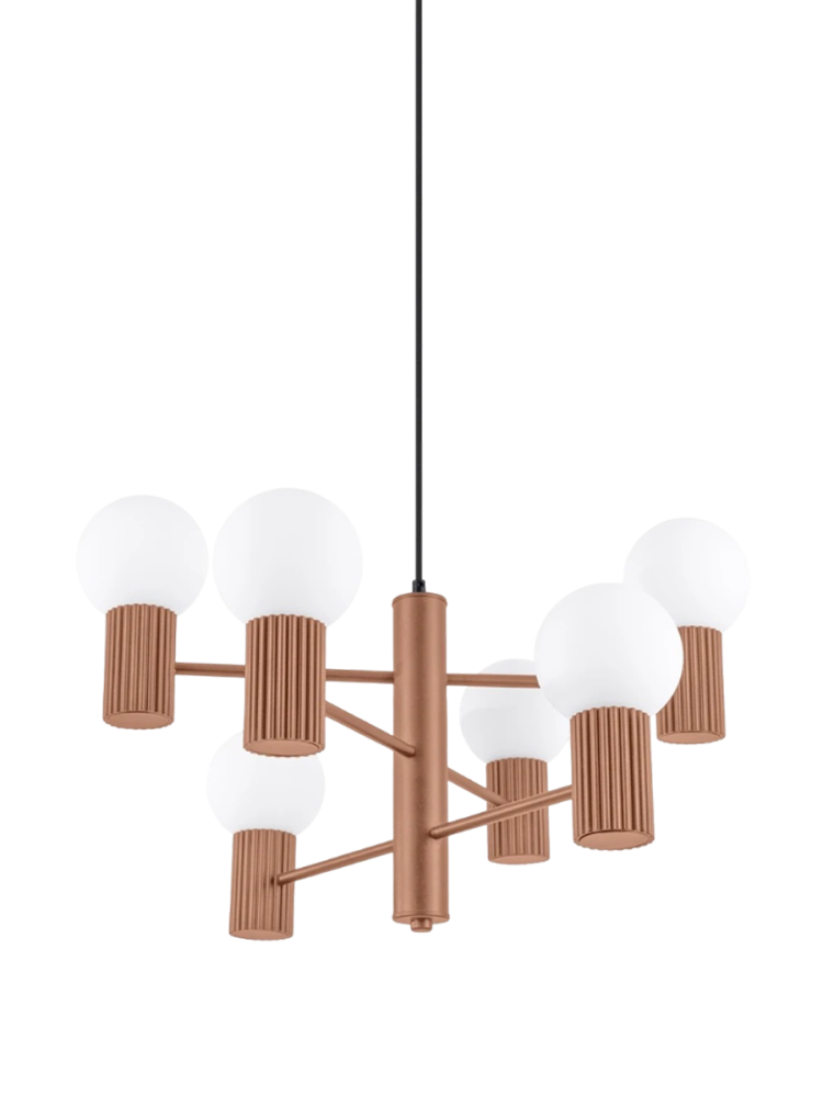 Design Pendellampe „Halo“, 6-flammig Sollux Lighting