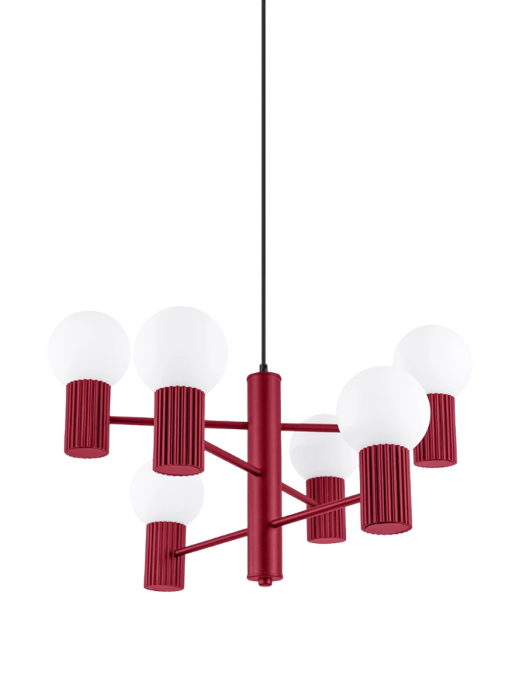 Design Pendellampe „Halo“, 6-flammig Sollux Lighting