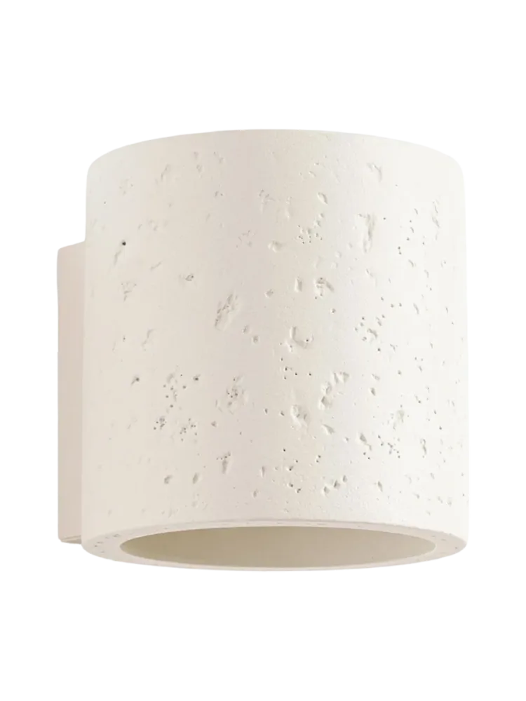 Design Wandlampe „Orbis“ Beige Sollux Lighting