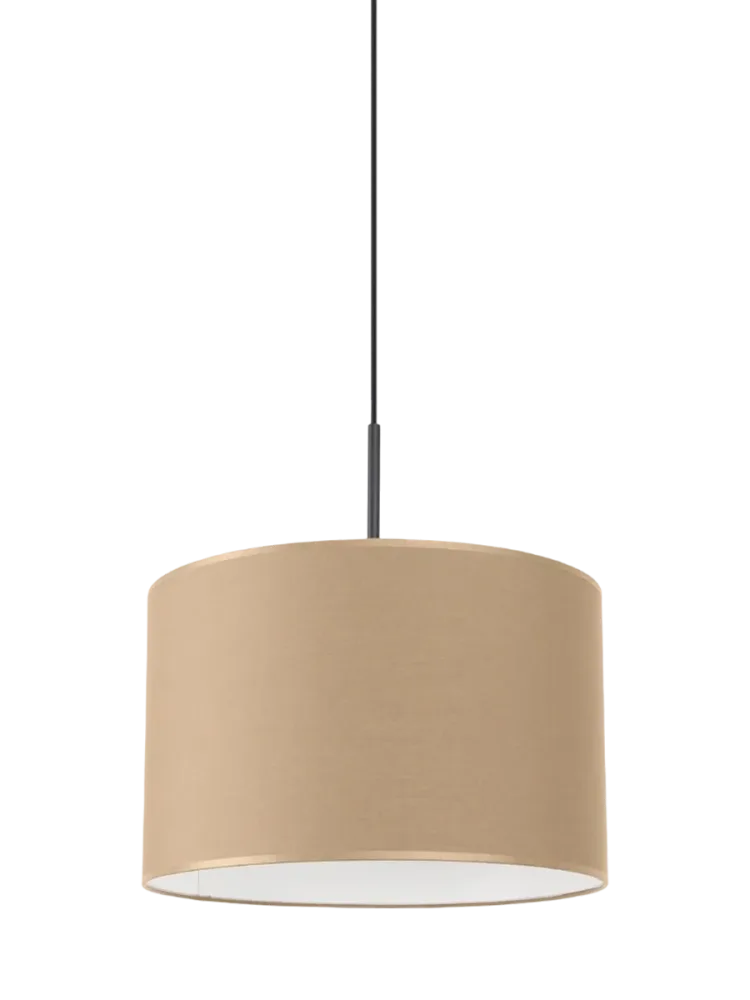 Design Pendellampe „Nevia“ Taupe/Schwarz Sollux Lighting