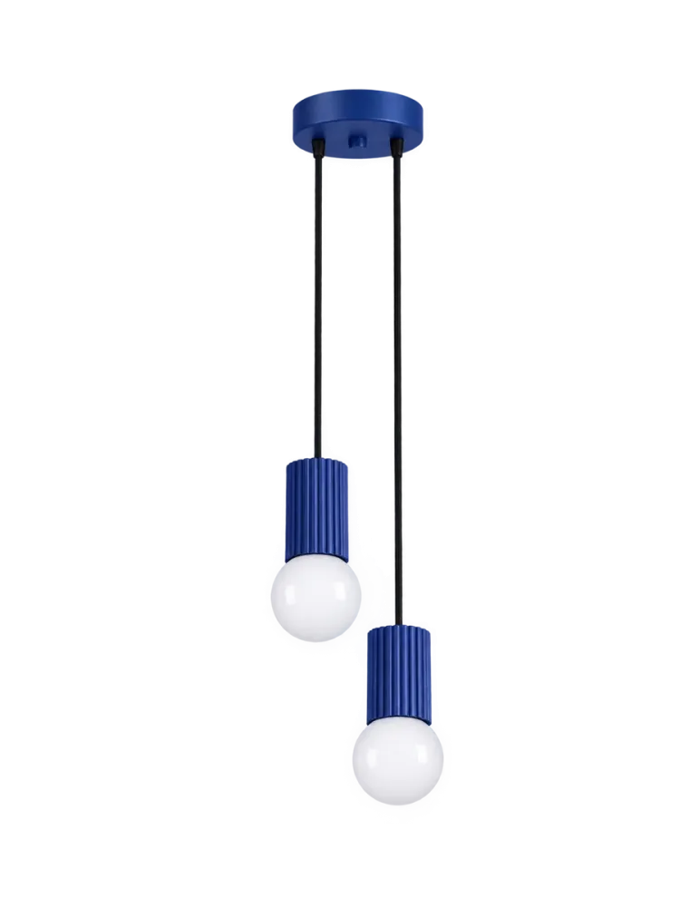 Design Pendellampe „Halo“, 2-flammig Ultramarine Sollux Lighting