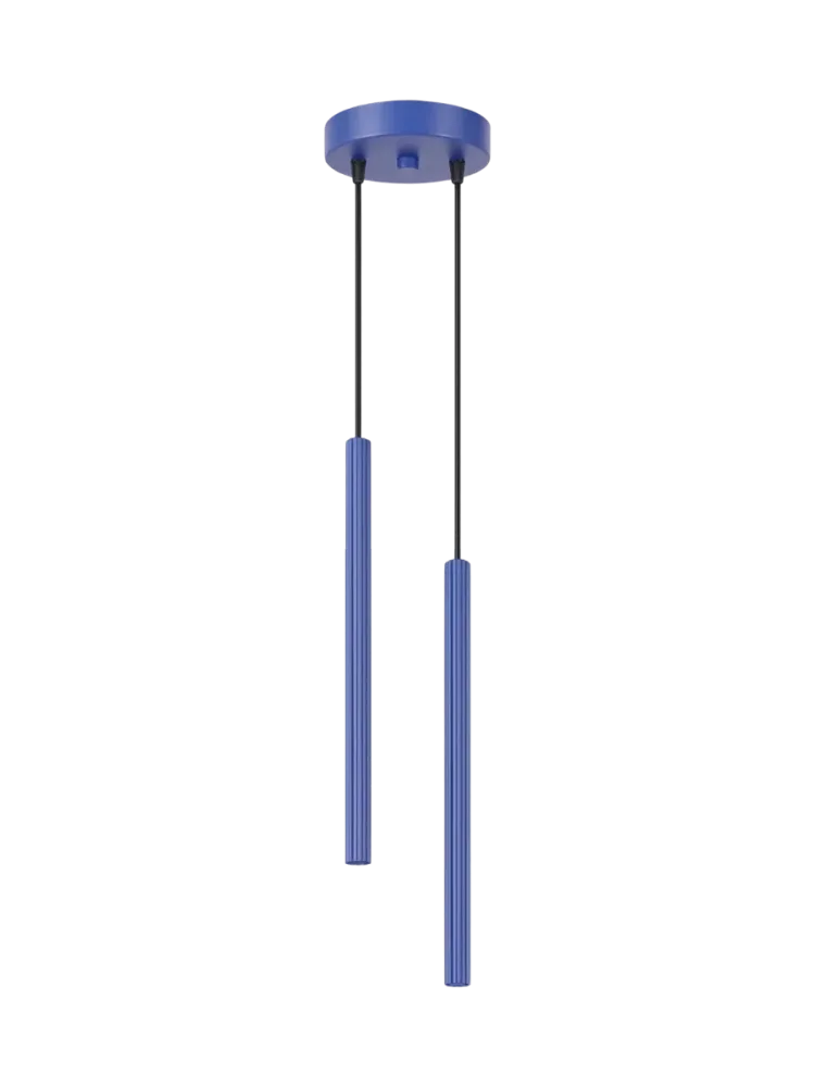 Design Pendellampe „Arche“ - 2-flammig Ultramarine Sollux Lighting
