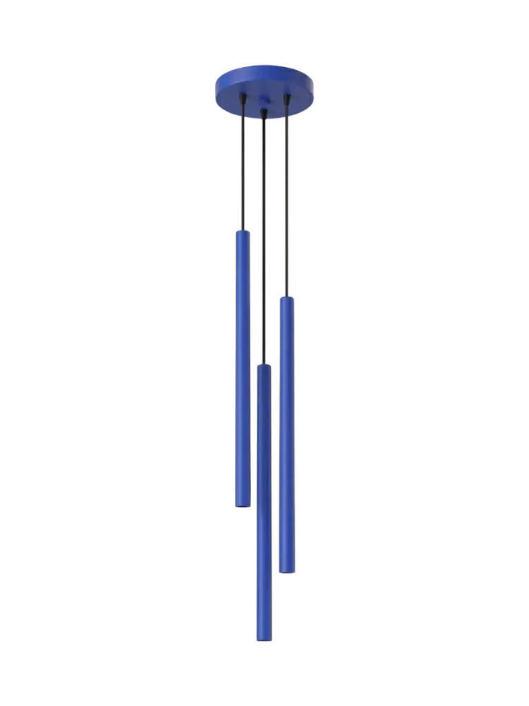 Design Pendellampe „Pastelo“ 3-flammig Ultramarine Sollux Lighting