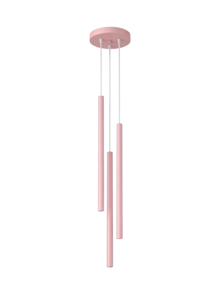 Design Pendellampe „Pastelo“ 3-flammig Rosa Sollux Lighting